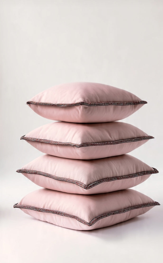 Set of 2 Cushion Dusty pinky