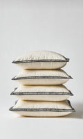 Set of 2 Cushion plain cream