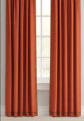 5 meter curtain Terracotta