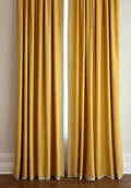 Soft Mustard yellow 5 meter curtain